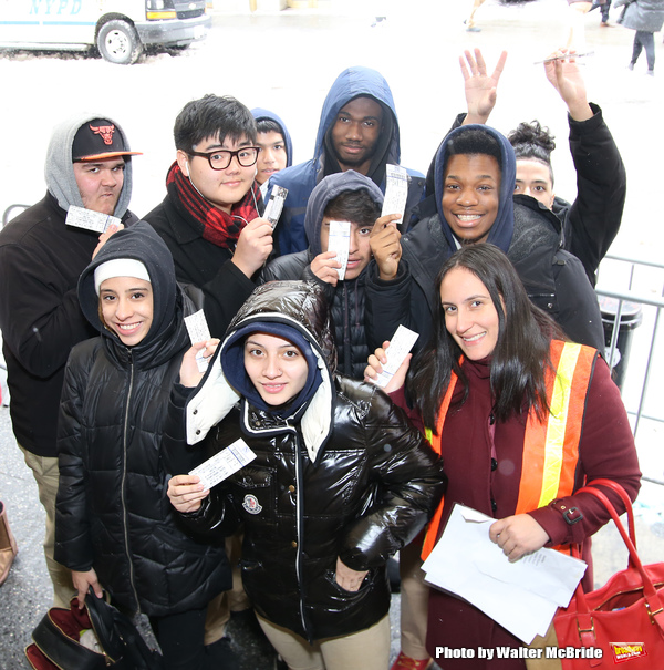 Photo Coverage: Students Get a History Lesson at HAMILTON's Latest #EduHam Matinee! Image