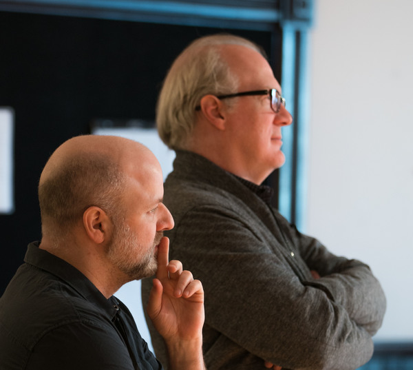 Photo Flash: In Rehearsal with Tracy Letts and More for LINDA VISTA at Steppenwolf Image