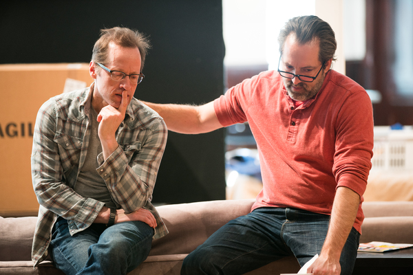 Photo Flash: In Rehearsal with Tracy Letts and More for LINDA VISTA at Steppenwolf Image