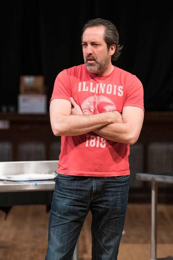 Photo Flash: In Rehearsal with Tracy Letts and More for LINDA VISTA at Steppenwolf Image