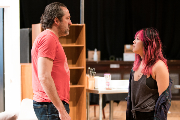 Photo Flash: In Rehearsal with Tracy Letts and More for LINDA VISTA at Steppenwolf Image