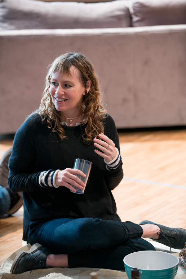 Photo Flash: In Rehearsal with Tracy Letts and More for LINDA VISTA at Steppenwolf Image