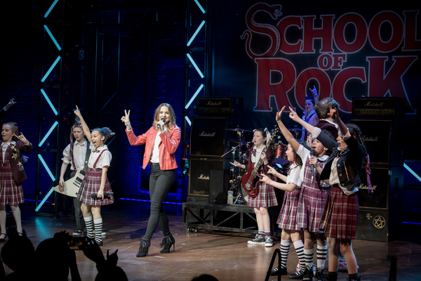 Photo Flash: Mel C Joins Cast of SCHOOL OF ROCK THE MUSICAL with Surprise Performance  Image