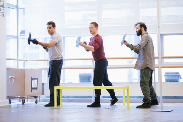 Photo Flash: In Rehearsal with Bobby Cannavale for THE HAIRY APE at Park Avenue Armory Image