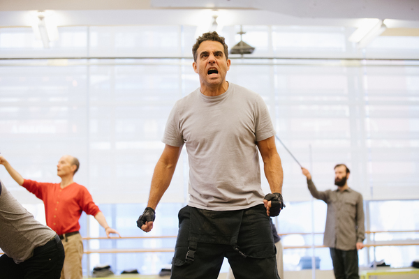 Photo Flash: In Rehearsal with Bobby Cannavale for THE HAIRY APE at Park Avenue Armory Image