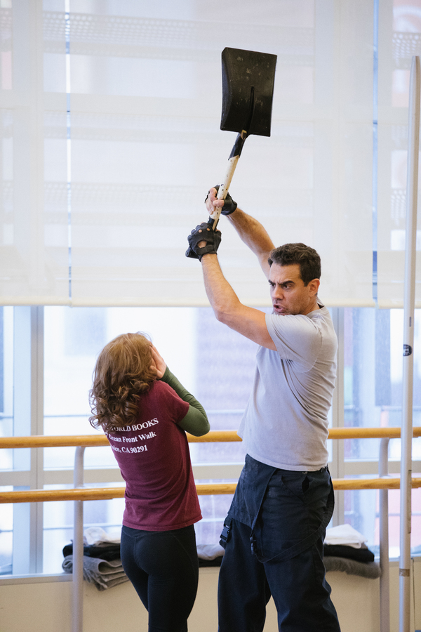 Photo Flash: In Rehearsal with Bobby Cannavale for THE HAIRY APE at Park Avenue Armory Image