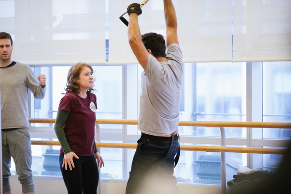 Photo Flash: In Rehearsal with Bobby Cannavale for THE HAIRY APE at Park Avenue Armory Image