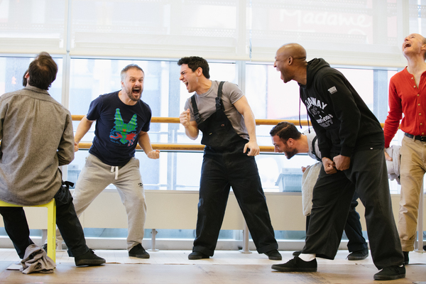 Photo Flash: In Rehearsal with Bobby Cannavale for THE HAIRY APE at Park Avenue Armory Image