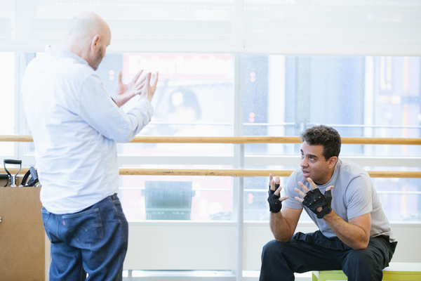 Photo Flash: In Rehearsal with Bobby Cannavale for THE HAIRY APE at Park Avenue Armory Image