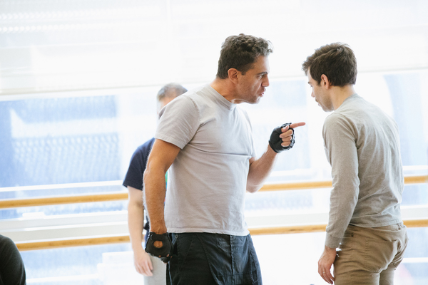 Photo Flash: In Rehearsal with Bobby Cannavale for THE HAIRY APE at Park Avenue Armory Image