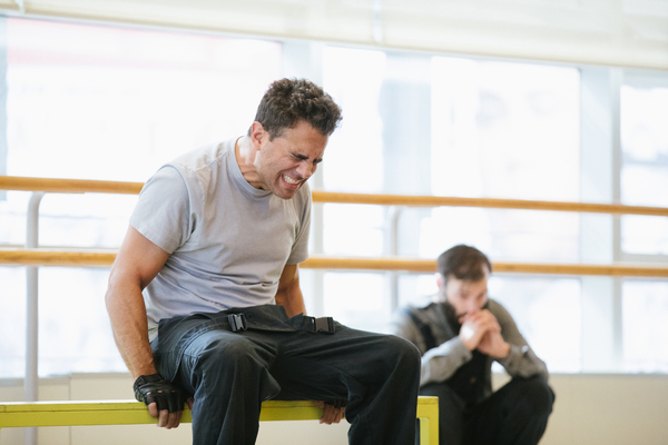 Photo Flash: In Rehearsal with Bobby Cannavale for THE HAIRY APE at Park Avenue Armory Image