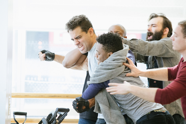 Photo Flash: In Rehearsal with Bobby Cannavale for THE HAIRY APE at Park Avenue Armory Image