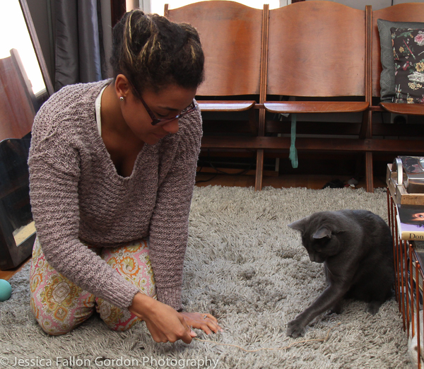 BWW Exclusive: TAILS OF BROADWAY- Meet Ariana DeBose's Feline Friends, Freddy and Izzy! Image