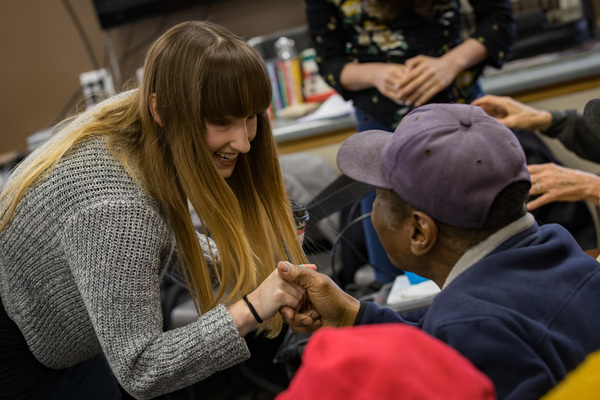 Photo Flash: AN AMERICAN IN PARIS Tour Stars Sing for Seniors in Denver Image