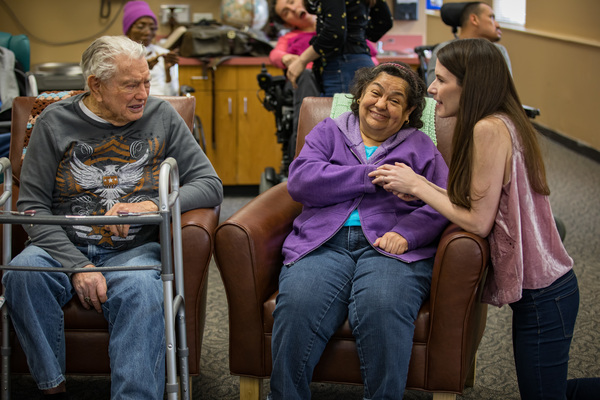 Photo Flash: AN AMERICAN IN PARIS Tour Stars Sing for Seniors in Denver Image