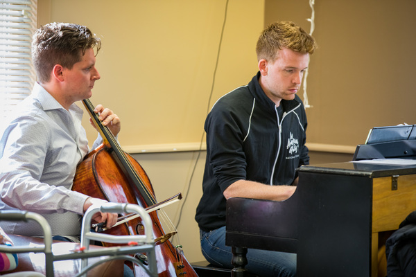 Photo Flash: AN AMERICAN IN PARIS Tour Stars Sing for Seniors in Denver Image