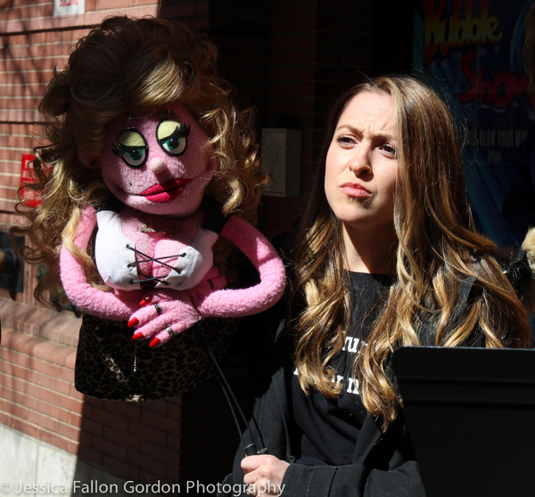 Photo Coverage: AVENUE Q's Puppet Trump & Puppet Hillary Debate Puppet Rights on World Puppetry Day! Image