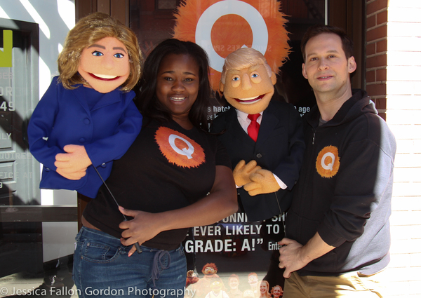 Photo Coverage: AVENUE Q's Puppet Trump & Puppet Hillary Debate Puppet Rights on World Puppetry Day! Image