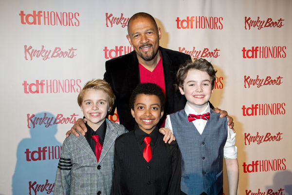 Photo Coverage: Say Yeah! Original KINKY BOOTS Cast Reunites at the TDF Honors Image