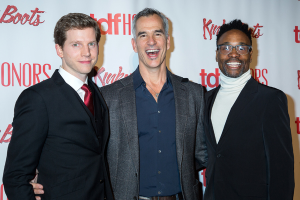 Stark Sands, Jerry Mitchell, Billy Porter Photo