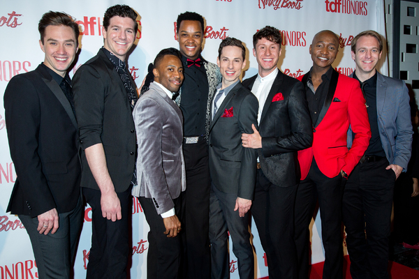 Photo Coverage: Say Yeah! Original KINKY BOOTS Cast Reunites at the TDF Honors Image