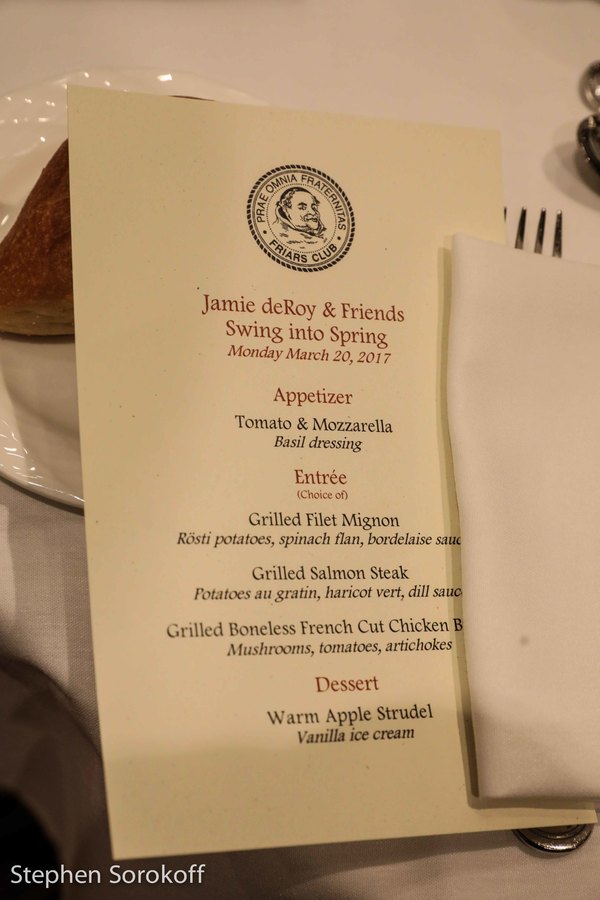 Photo Coverage: Jamie deRoy & (Friar) Friends Swing Into Spring at Friars Club Image