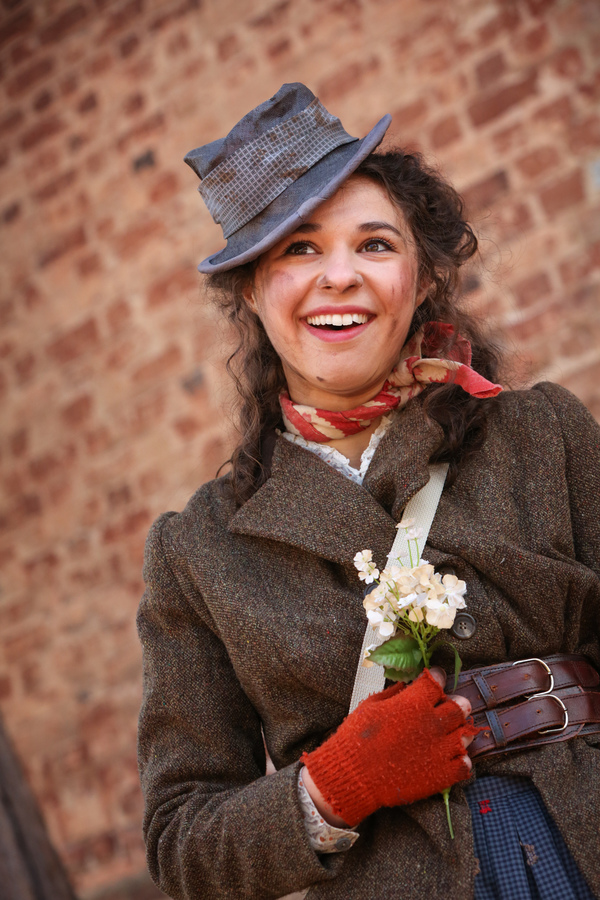 Mia Pinero as Eliza Doolittle Photo