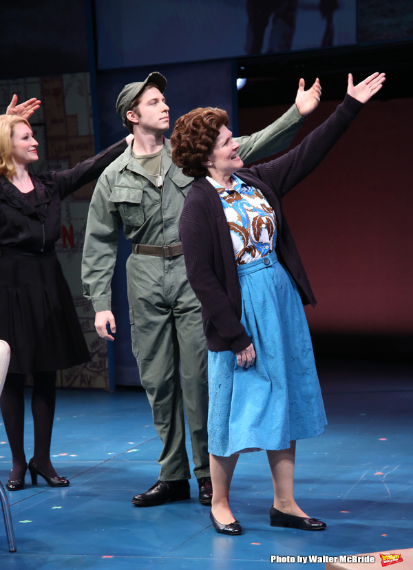 Kaitlyn Davidson, Corey March and Debra Monk  Photo