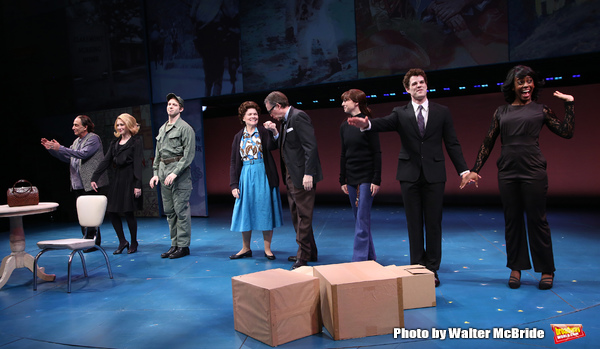 Will LeBow, Kaitlyn Davidson, Corey March, Debra Monk, Boyd Gaines, Rebekah Brockman, Photo