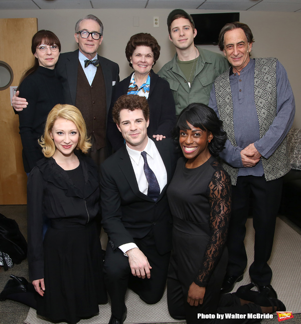 L to R: Rebekah Brockman, Kaitlyn Davidson, Boyd Gaines, Jacob ben Widmar, Debra Monk Photo