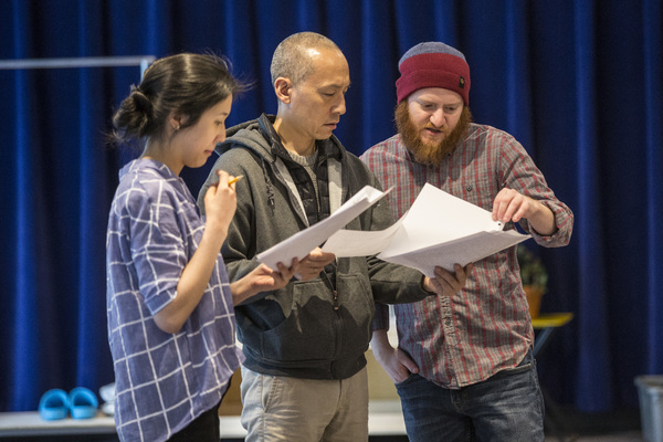 Photo Flash: Inside Rehearsal for KING OF THE YEES at Goodman Theatre Image