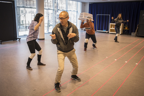 Photo Flash: Inside Rehearsal for KING OF THE YEES at Goodman Theatre Image
