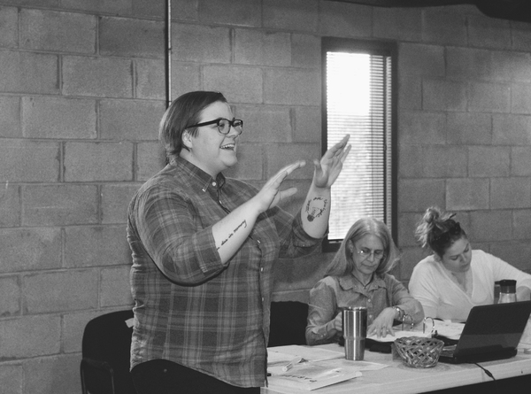Photo Flash: In Rehearsal For PARADE at WaterTower Theatre Image
