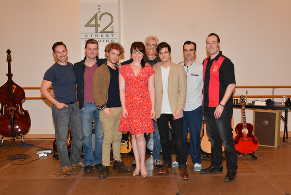 Photo Coverage: Cast of Paper Mill Playhouse's MILLION DOLLAR QUARTET Meets The Press Image