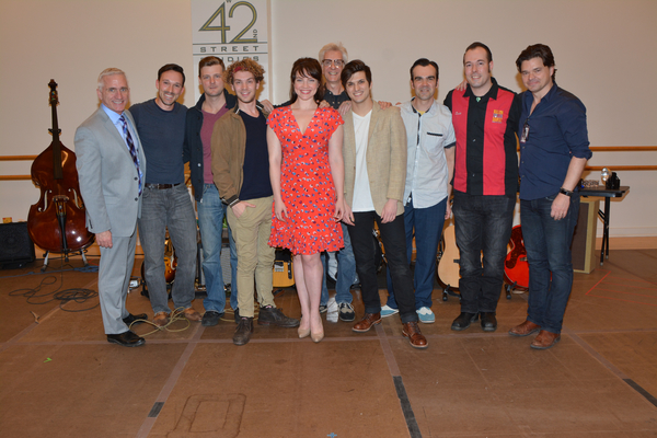 Photo Coverage: Cast of Paper Mill Playhouse's MILLION DOLLAR QUARTET Meets The Press Image
