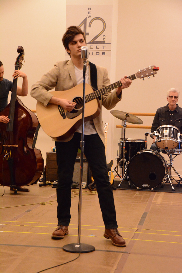 Photo Coverage: Cast of Paper Mill Playhouse's MILLION DOLLAR QUARTET Meets The Press Image