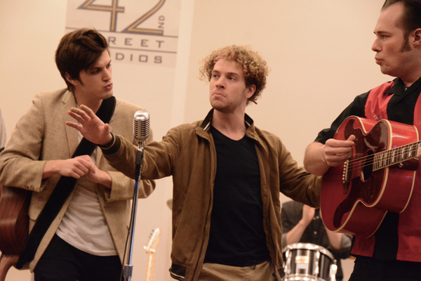 Photo Coverage: Cast of Paper Mill Playhouse's MILLION DOLLAR QUARTET Meets The Press Image