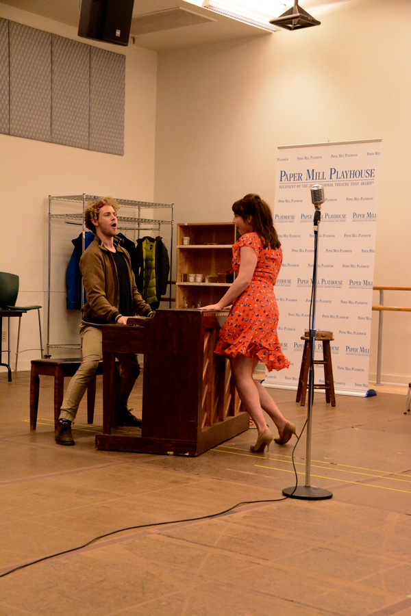 Photo Coverage: Cast of Paper Mill Playhouse's MILLION DOLLAR QUARTET Meets The Press Image