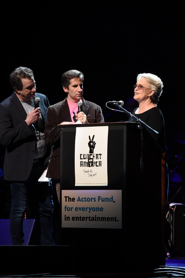 James Wesley, Seth Rudetsky and Sharon Gless Photo