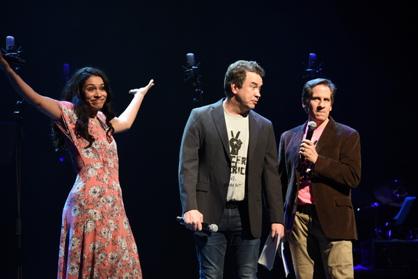 Miranda Rae Mayo, James Wesley and Seth Rudetsky  Photo