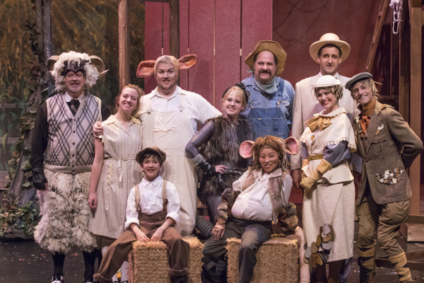 Photo Flash: CHARLOTTE'S WEB Spins Timeless Story on A.D. Players' Stage  Image