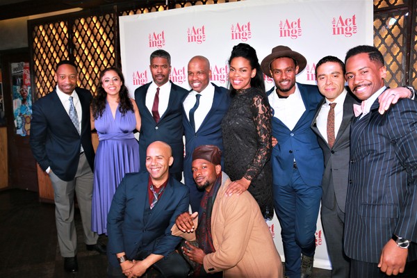 Photo Flash: The Acting Company Celebrates CAESAR / X Opening Off-Broadway Image