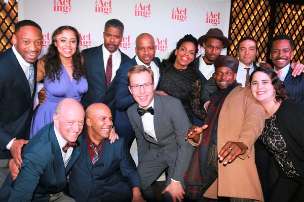 Photo Flash: The Acting Company Celebrates CAESAR / X Opening Off-Broadway Image