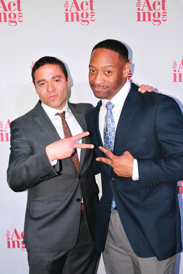 Photo Flash: The Acting Company Celebrates CAESAR / X Opening Off-Broadway Image