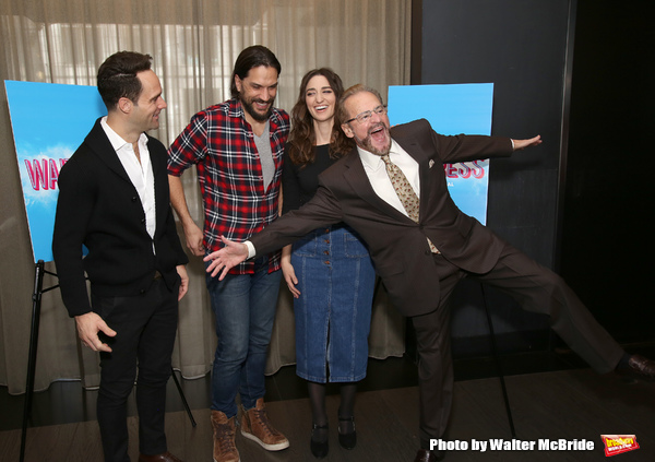Photo Coverage: Sara Bareilles, Chris Diamantopoulos and Will Swenson Get Ready for WAITRESS Image