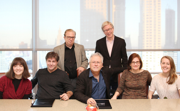  David Spencer and Pat Cook, Katya Stanislavskaya, Glenn Slater, Alan Menken, Laurel  Photo