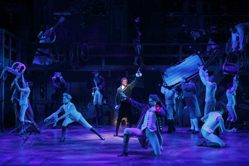 Photo Flash: Their Shot! First Look at the National Tour of HAMILTON Image