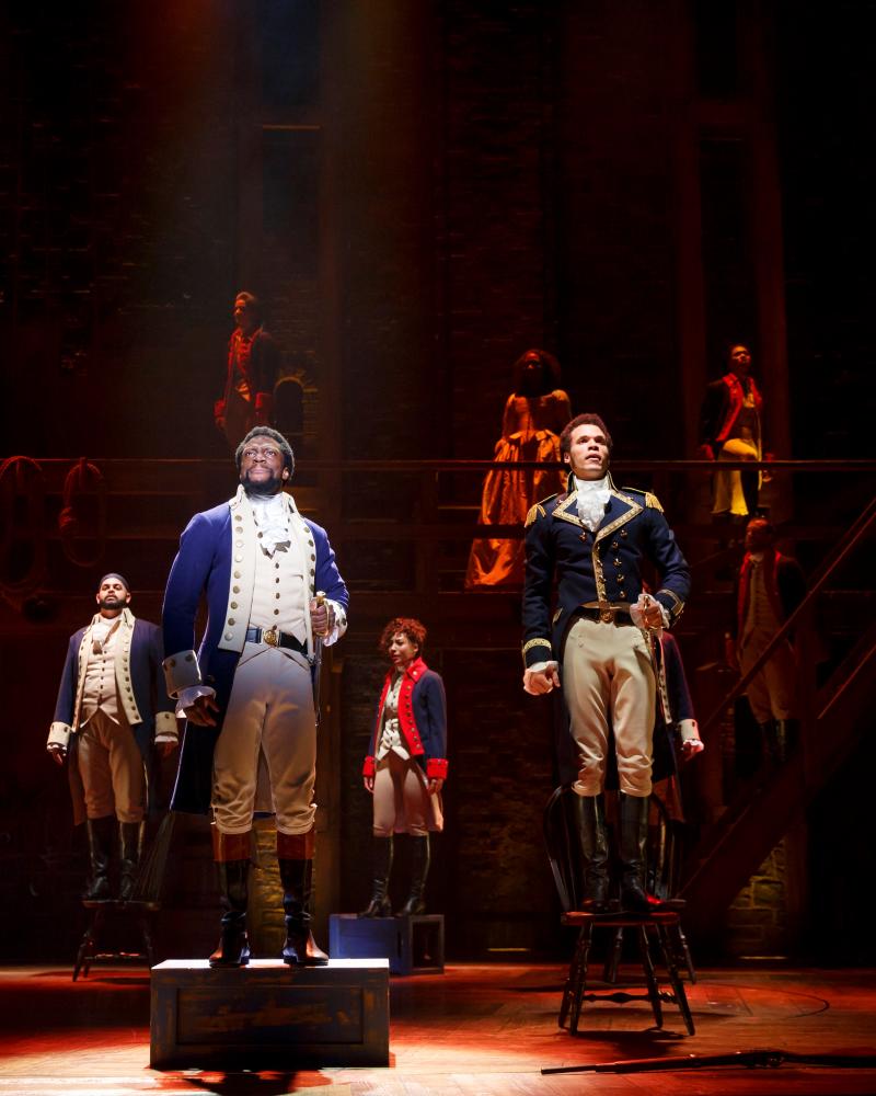 Photo Flash: Their Shot! First Look at the National Tour of HAMILTON Image