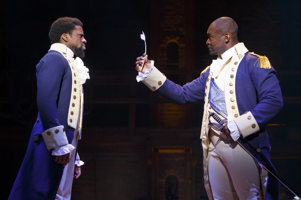 Photo Flash: Their Shot! First Look at the National Tour of HAMILTON Image