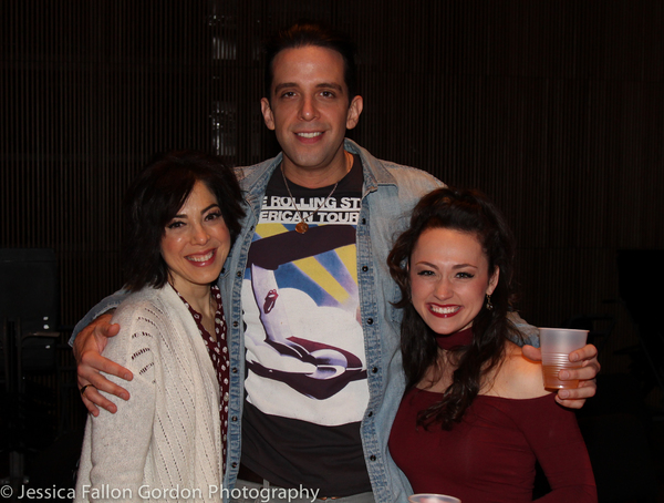 Lucia Giannetta, Nick Cordero and Brittany Conigatti Photo